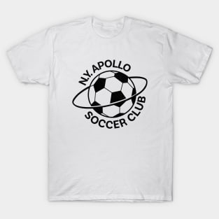 Defunct New York Apollo ASL Soccer 1973 T-Shirt